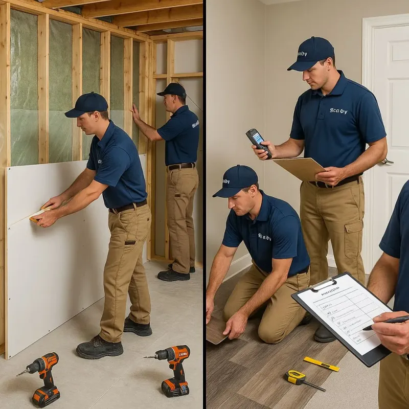 Repairs and Reconstruction process in Glen Alpine, NC